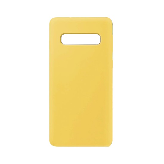Back Cover Samsung Galaxy S10 Plus/G975 Yellow Back Cover Samsung Galaxy S10 Plus/G975 Yellow